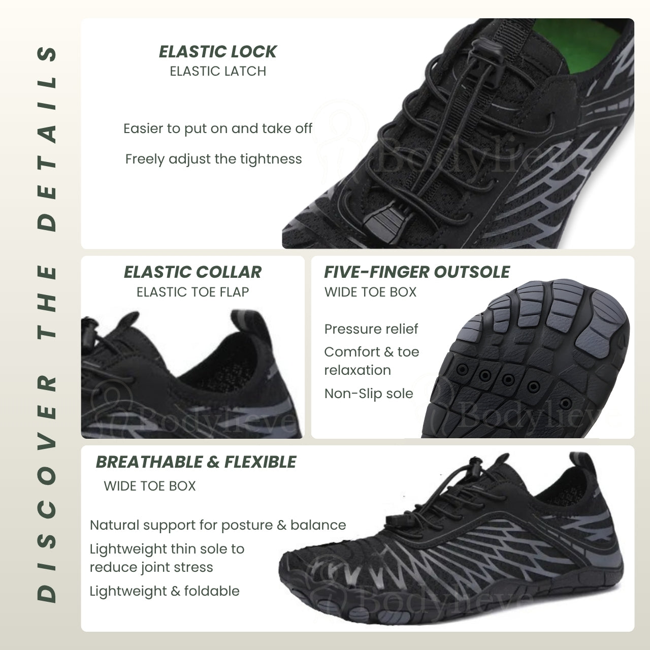 Bodylieve™ BareMove Shoes